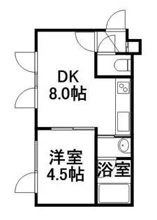リッチタウン栄通六番館【00202号室】の間取り