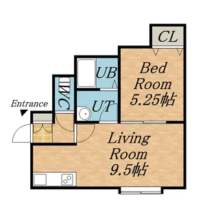 ウッドビレッジⅡ【206号室】の間取り
