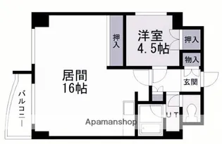 ヴィビひばりが丘【103号室】の間取り