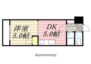 菊水コート【806号室】の間取り