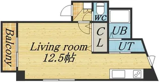 パレステージミナ【502号室】の間取り