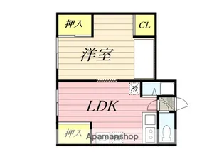カサデューク文京台【206号室】の間取り