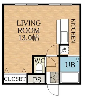 ファーストコートA【00203号室】の間取り