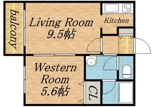 フランセジュール豊平3条【4階】の間取り