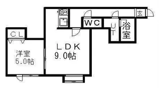 リッセ・Ⅰ【205号室】の間取り