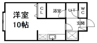 桜館【403号室】の間取り