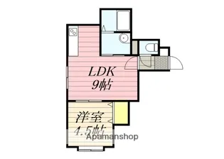 ステージⅠ【102号室】の間取り