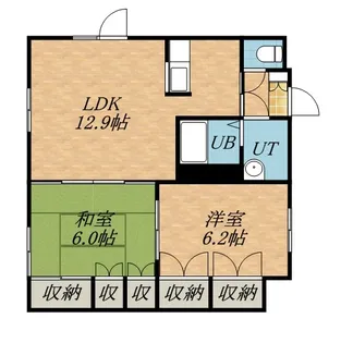 シャーメゾンAU【1階】の間取り