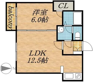 FRAISーM【1001号室】の間取り