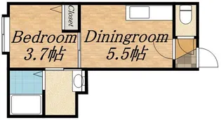 コンブリオ【2階】の間取り