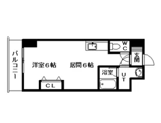 アーバン菊水【00808号室】の間取り