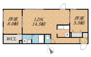 STAR ESTATE【2階】の間取り