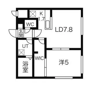 アッサンブラージュC.T.Y【4階】の間取り