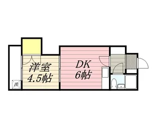 ハイツビバリーヒルズ【402号室】の間取り