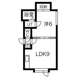 シェーンブルン美園A【203号室】の間取り