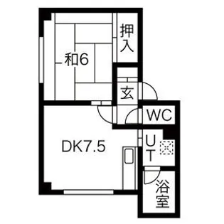 ラ・ホーレ19【B-1号室】の間取り