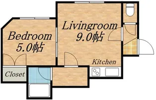 ティファニーZ【4階】の間取り