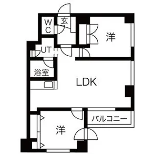 OMレジデンス南郷20【5階】の間取り