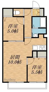 ティアラ福住第Ⅰ【306号室】の間取り