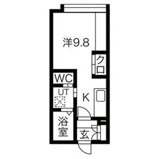 GRAND DU ROI(グランドゥロワ)【3階】の間取り