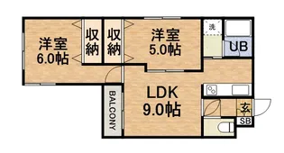 マイクレスト栄通【0201号室】の間取り