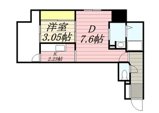 KDXレジデンス豊平公園【0801号室】の間取り