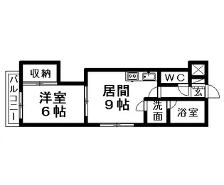 Y’Sコート【0202号室】の間取り