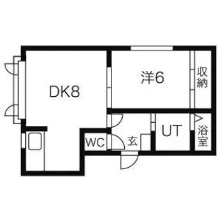 山内ビル【302号室】の間取り