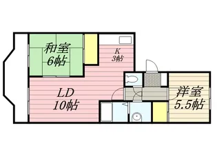 パスウェイ弐番館【4階】の間取り