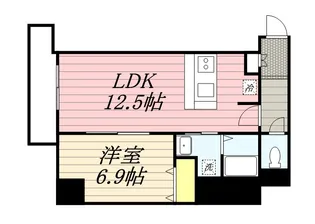 サンコート本郷通ガーデンヒルズ【14階】の間取り