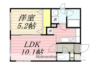CLARIS(クラリス)【4階】の間取り