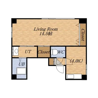 松本ビル2【4階】の間取り