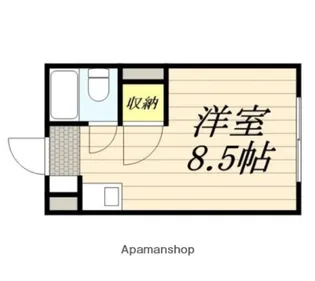 ベル豊平【2階】の間取り