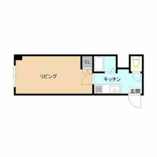 サンライン白石駅【1階】の間取り