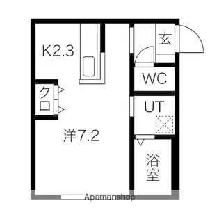 LIEN KITAHIROSHIMA Ⅱ【3階】の間取り