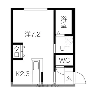 LIEN KITAHIROSHIMA Ⅱ【3階】の間取り