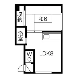 ハイツ80【202号室】の間取り