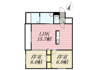 プライムタイム【4階】の間取り