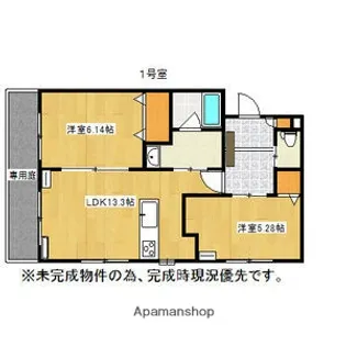 アーバンテラス【1階】の間取り