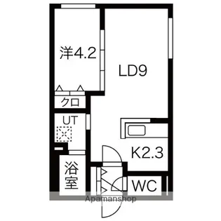 TERRE DE NORD(テールドノール)【4階】の間取り