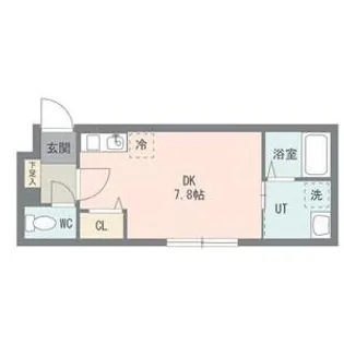 COFFRET(コフレ)東札幌23【203号室】の間取り