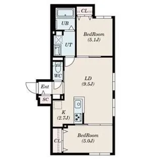 SーRESIDENCE南郷SOUTH【2階】の間取り