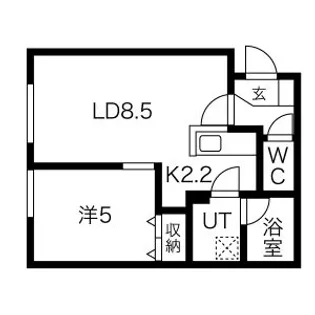 CABOSSひばりヶ丘【301号室】の間取り