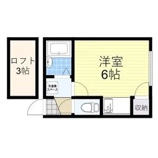 グープレイス豊平【202号室】の間取り