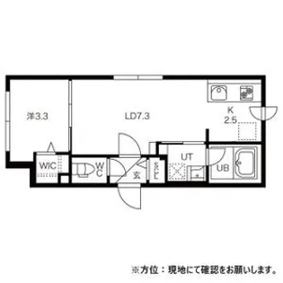 RENOA OYACHI(レノア大谷地)【0402号室】の間取り