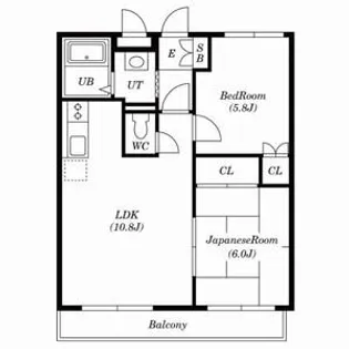 サントピア【101号室号室】の間取り