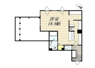 ピオネロ月寒【507号室】の間取り