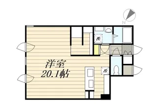 ピオネロ月寒【508号室】の間取り