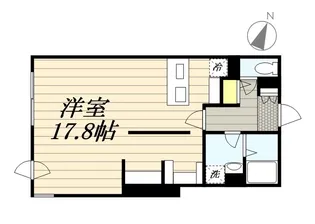 ピオネロ月寒【402号室】の間取り
