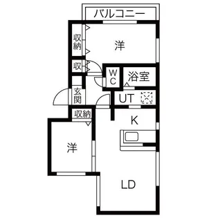 ブラン・シャール東札幌【3階】の間取り